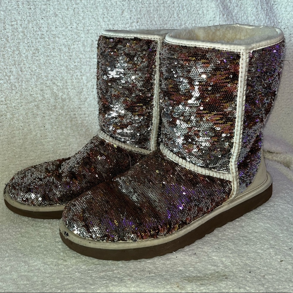 Sequin Ugg Boots